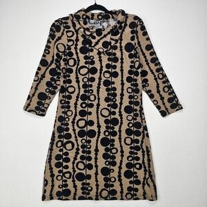 Mod Shift Dress Half Sleeve Size Medium